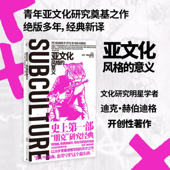 亚文化：风格的意义 （朋克文化研究奠基之作，绝版多年，经典新译） 下载