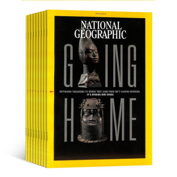 【预订【杂志预计2024年1月发货】美国国家地理（英文原版）National Geographic 杂志订阅 2024年1月起订 1年共12期 杂志铺（先发“杂志订阅清单”） 下载