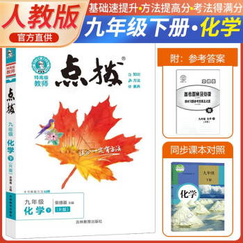 2024春点拨九年级化学下册人教版 特高级教师荣德基点拨九年级下册化学教材解读全解同步讲解同步训练 下载