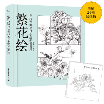 繁花绘 超精致的黑白手绘基础教程 下载