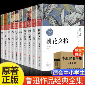 全套10册 鲁迅全集原著经典作品集朝花夕拾狂人日记故乡阿Q正传小学生五六七年级阅读课外书文学小说 下载