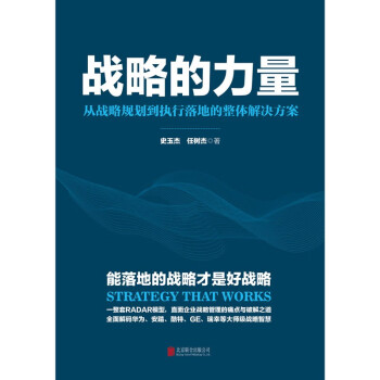 战略的力量: 从战略规划到执行落地的整体解决方案 战略洞察设计解码执行评估 战略理论 战略保障落地 企业实践案例 企业管理书籍 下载