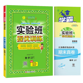 实验班提优训练 小学数学六年级下册 苏教版JSJY 课时同步强化练习拔高特训 2024年春 下载