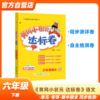 黄冈小状元达标卷2024春新版六年级下册语文人教版R小学6年级天天练同步试卷测试卷单元训练复习辅导 下载