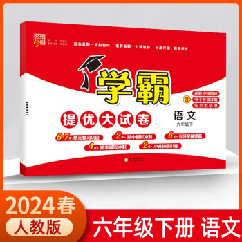 2024春学霸提优大试卷六年级下册语文人教版单元期中期末测试卷 下载