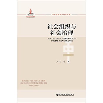 全面深化改革研究书系：社会组织与社会治理 下载