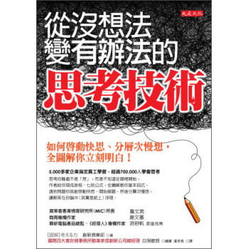 從沒想法變有辦法的思考技術：如何啟動快思、分層次慢想，全圖解你立刻明白！ 下载
