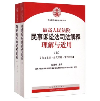 司法解释理解与适用丛书：最高人民法院民事诉讼法司法解释理解与适用 下载