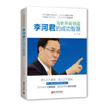 为世界而创造：李河君的成功智慧 下载