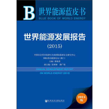 世界能源蓝皮书：世界能源发展报告 下载