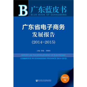 广东蓝皮书：广东省电子商务发展报告 下载